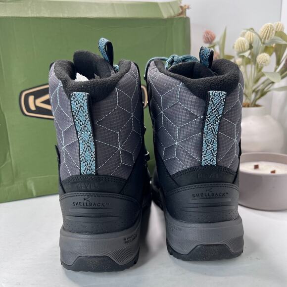 KEEN Revel IV High Polar Waterproof Insulated Winter Boots Black Womens 6 - Picture 4 of 10